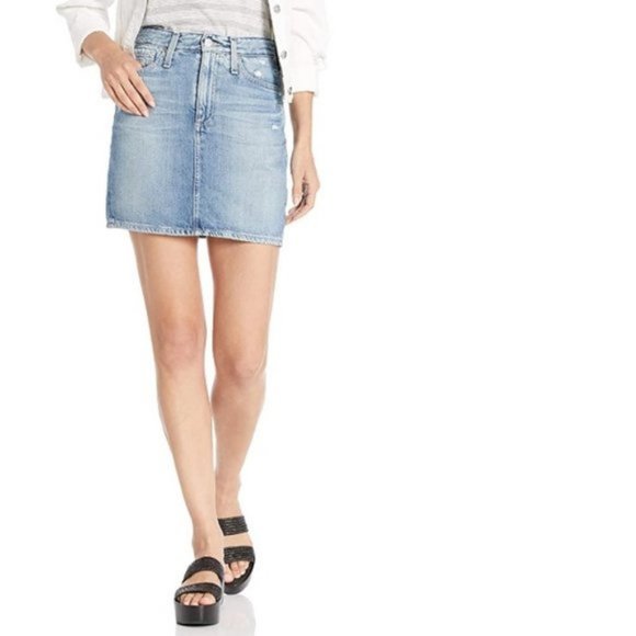 ag vera denim skirt